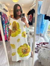 Tshirt Dress flower